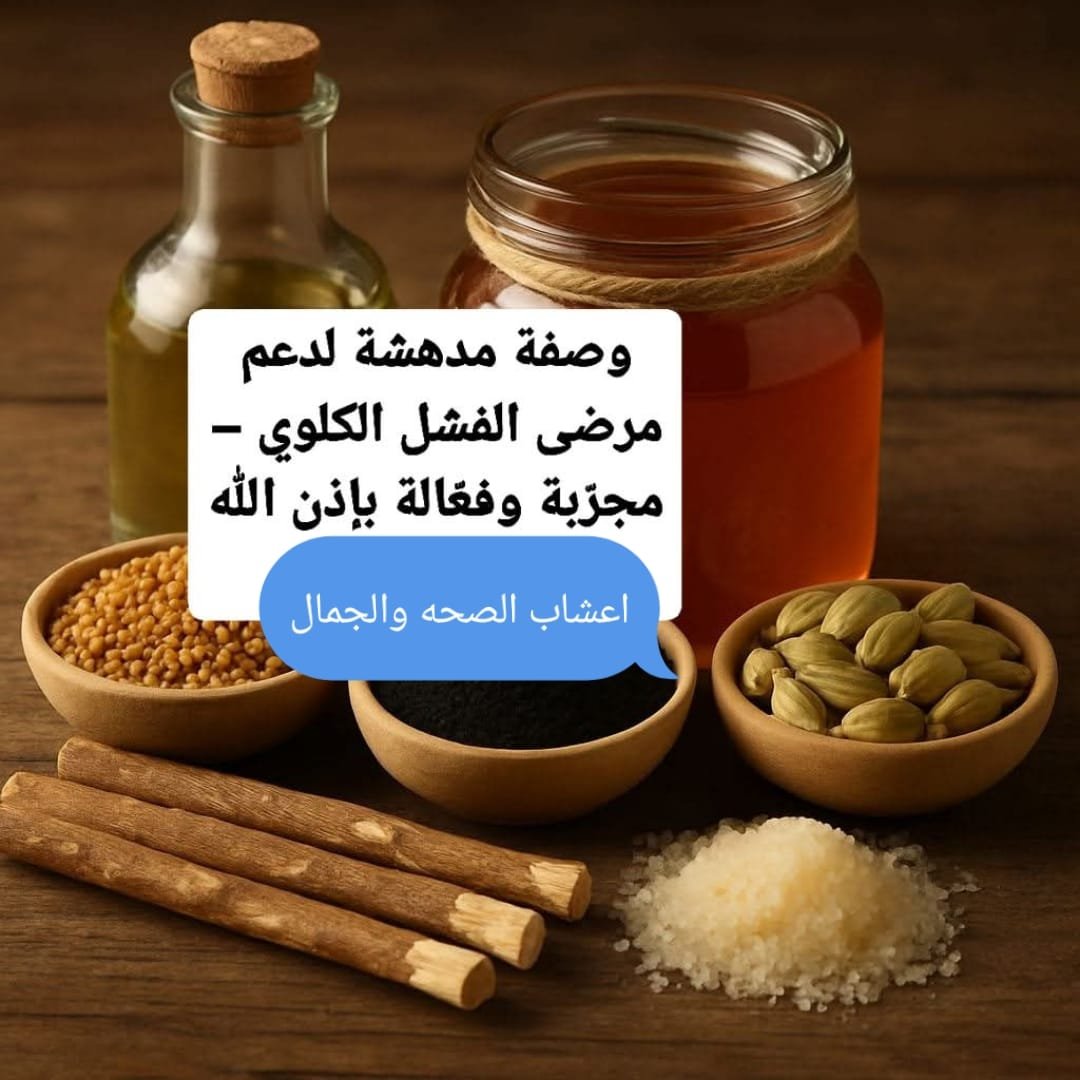 وصفة مدهشة لدعم مرضى الفشل الكلوي