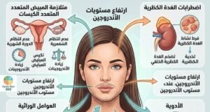 أسباب ظهور شعر الذقن عند النساء